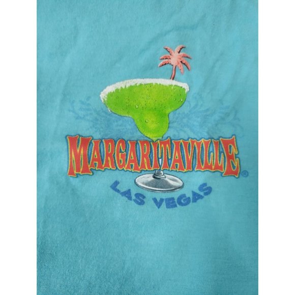 WOMAN TO BLAME Blue Margaritaville "It's five O' Clock Somewhere" XXL T-Shirt - Picture 6 of 10